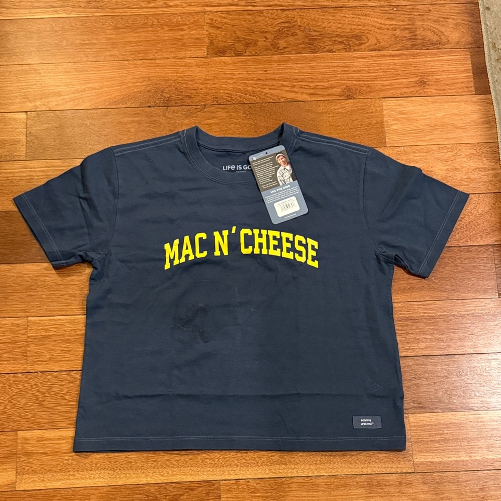 Life is good NTW Mac N' Cheese Graphic T-Shirt